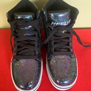 HEELYS UPTOWN HOLLOGRAM HIGH-TOPS WITH ROLLERS